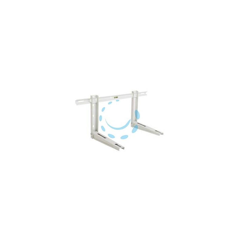 MENSOLA DOPPIA CON TRAVERSA KLIMA KLIK 420 PER CLIMATIZZATORI - cm.78x42x40h.