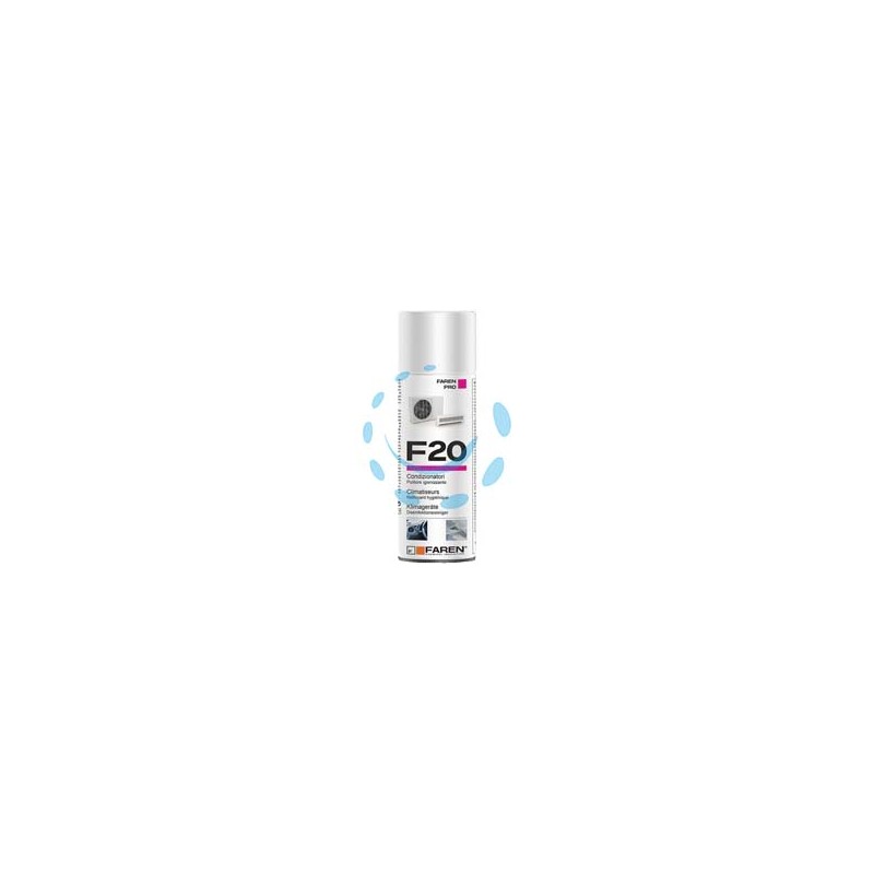 IGIENIZZANTE PER CLIMATIZZATORI SPRAY F20 - ml.400