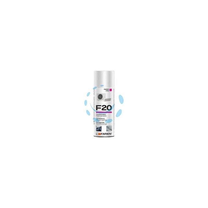 IGIENIZZANTE PER CLIMATIZZATORI SPRAY F20 - ml.400