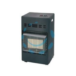 STUFA INFRAROSSI A GAS GPL 4200W GRIGIA - misure cm.42x37x72h. - peso Kg.9