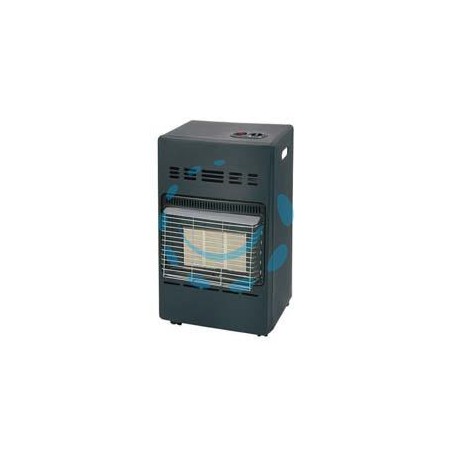 STUFA INFRAROSSI A GAS GPL 4200W GRIGIA - misure cm.42x37x72h. - peso Kg.9