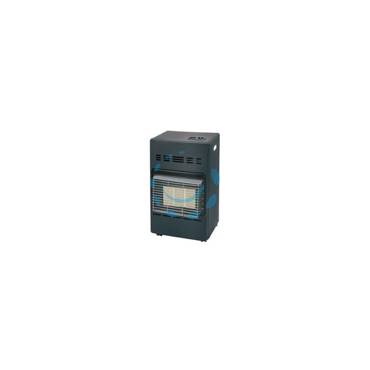 STUFA INFRAROSSI A GAS GPL 4200W GRIGIA - misure cm.42x37x72h. - peso Kg.9