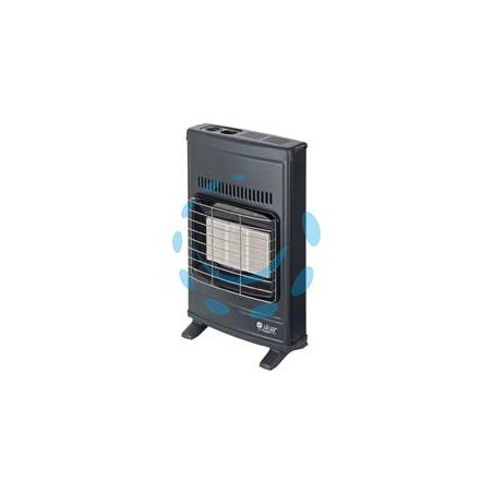 STUFA INFRAROSSI A GAS GPL 4200W GRIGIA - misure cm.42,5x15x64h. peso kg.6,5 - ECO40GPL