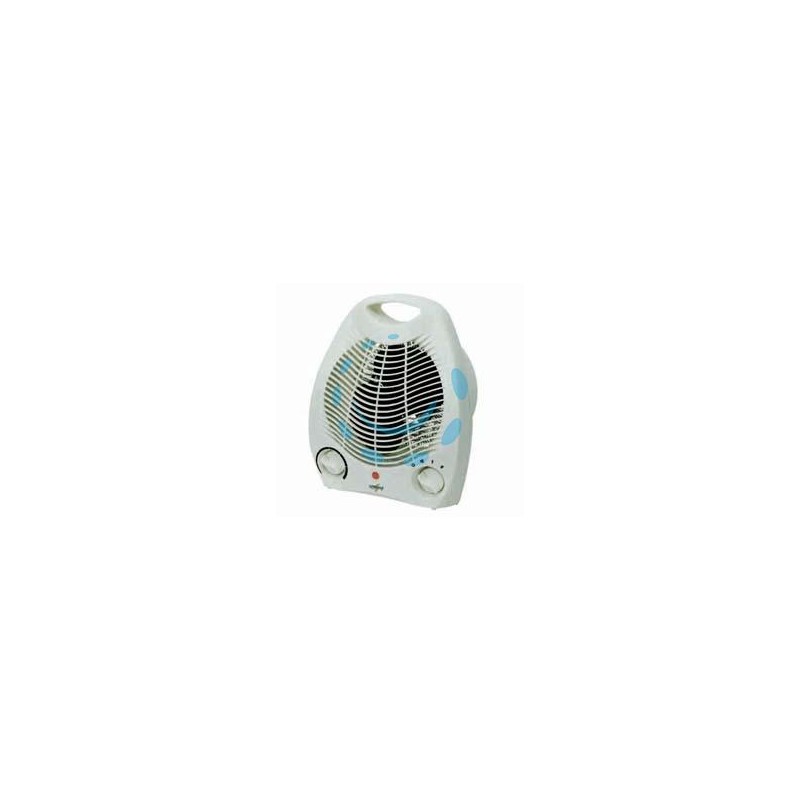 TERMOVENTILATORE CON TERMOSTATO 2000W - cm.27x13x23h.