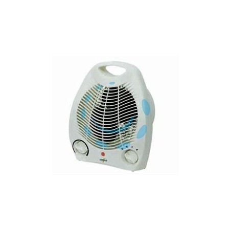 TERMOVENTILATORE CON TERMOSTATO 2000W - cm.27x13x23h.