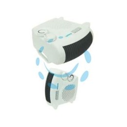 TERMOVENTILATORE CON TERMOSTATO DUE POSIZIONI 2000W - cm.26x13x27h.