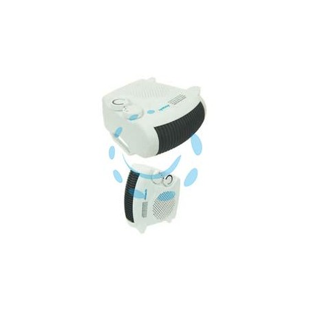 TERMOVENTILATORE CON TERMOSTATO DUE POSIZIONI 2000W - cm.26x13x27h.
