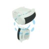 TERMOVENTILATORE CON TERMOSTATO DUE POSIZIONI 2000W - cm.26x13x27h.