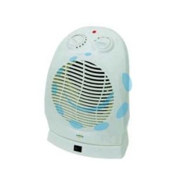 TERMOVENTILATORE RUOTANTE CON TERMOSTATO 2000W - cm.24x21x31h.