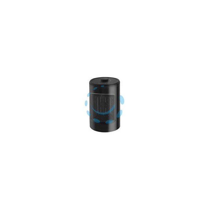 TERMOVENTILATORE CERAMICO SATELLITE 600/1200W - cm.13x13x23h.