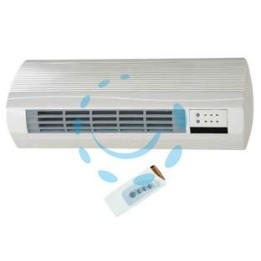 TERMOVENTILATORE A PARETE 2000W CM.50 CON TIMER E TELECOMANDO - cm.50x19x11h.