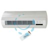 TERMOVENTILATORE A PARETE 2000W CM.50 CON TIMER E TELECOMANDO - cm.50x19x11h.