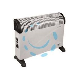 TERMOCONVETTORE TURBO CON TERMOSTATO E VENTILATORE 2000W - cm.58x20x43h.