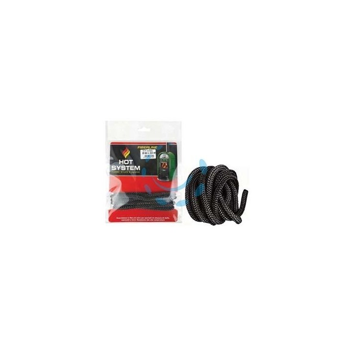 GUARNIZIONE TONDA PER ALTE TEMPERATURE FIBERLINE - mm.10x2,5 mt.