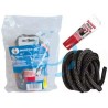 GUARNIZIONE TONDA IN KIT CON SILICONE PER ALTE TEMPERATURE - mm.6x1,5 mt.