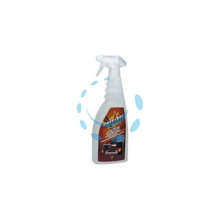 PULITORE PER VETRO CERAMICO DI CAMINETTI "FIREGLASS" - ml 750 in flacone spray