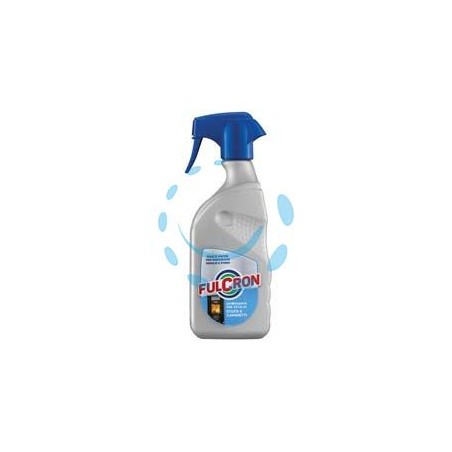 DETERGENTE VETRI STUFE E CAMINETTI SPRAY - ml.500 in flacone spray (2552)