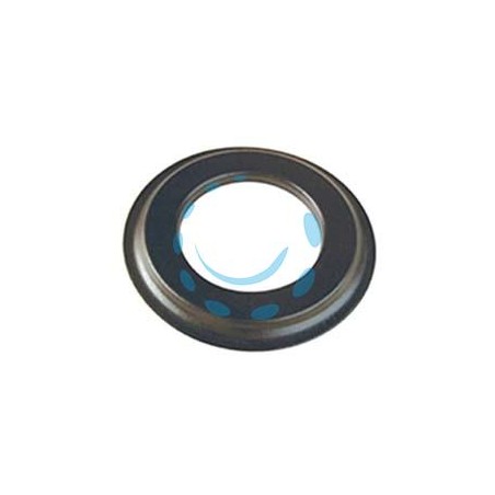 ANELLO DI COPERTURA PER STUFE A PELLET NERO OPACO "ALA PELLET ECO" - ø mm.100
