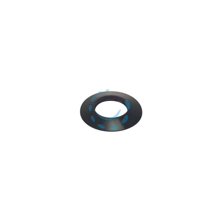 ANELLO PER STUFE A PELLET NERO OPACO IN SILICONE MM.1,2 - ø cm.8
