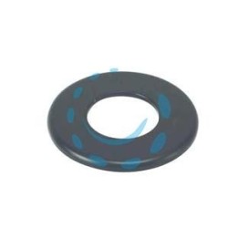 ANELLO PER STUFE A PELLET NERO OPACO PESANTE MM.1,2 - ø cm.8