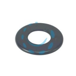 ANELLO PER STUFE A PELLET NERO OPACO PESANTE MM.1,2 - ø cm.10