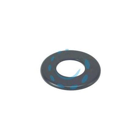 ANELLO PER STUFE A PELLET NERO OPACO PESANTE MM.1,2 - ø cm.12
