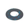 ANELLO PER STUFE A PELLET NERO OPACO PESANTE MM.1,2 - ø cm.12