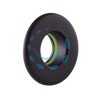ROSONE PER STUFE A PELLET NERO OPACO PESANTE MM.1,2 - ø cm.12