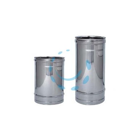TUBO ACCIAIO INOX AISI 304 MONOPARETE SPESSORE MM.0,5 - ø mm.200 - cm.50