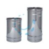 TUBO ACCIAIO INOX AISI 304 MONOPARETE SPESSORE MM.0,5 - ø mm.120 - cm.100