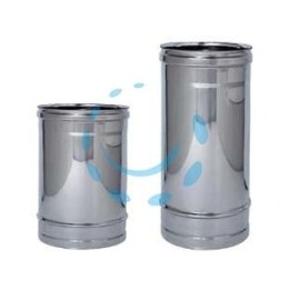 TUBO ACCIAIO INOX AISI 304 MONOPARETE SPESSORE MM.0,5 - ø mm.300 - cm.100