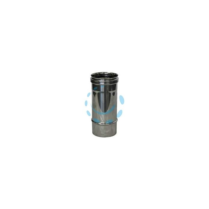 RACCORDO PER TUBO ACCIAIO INOX M/F AISI 304 MONOPARETE SPESSORE MM.0,5 - MF ø mm.250
