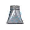 TRAMOGGIA IN ACCIAIO INOX AISI 304 MONOPARETE SPESSORE MM.0,6