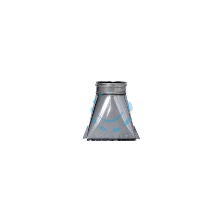 TRAMOGGIA IN ACCIAIO INOX AISI 304 MONOPARETE SPESSORE MM.0,6