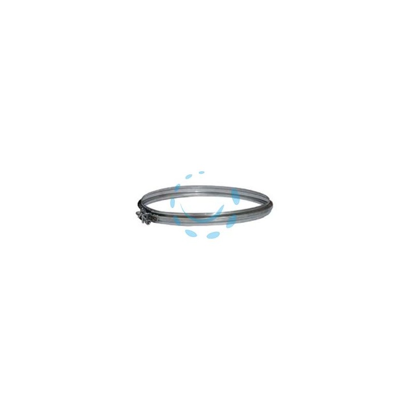 FASCETTE BLOCCAGGIO ACCIAIO INOX AISI 304 MONOPARETE SPESSORE MM.0,5 - ø mm.130