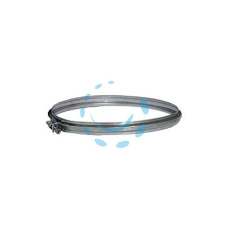 FASCETTE BLOCCAGGIO ACCIAIO INOX AISI 304 MONOPARETE SPESSORE MM.0,5 - ø mm.300