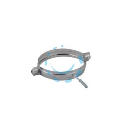 COLLARE PER TUBO IN ACCIAIO INOX AISI 304 MONOPARETE SPESSORE MM.0,5 - ø mm.180