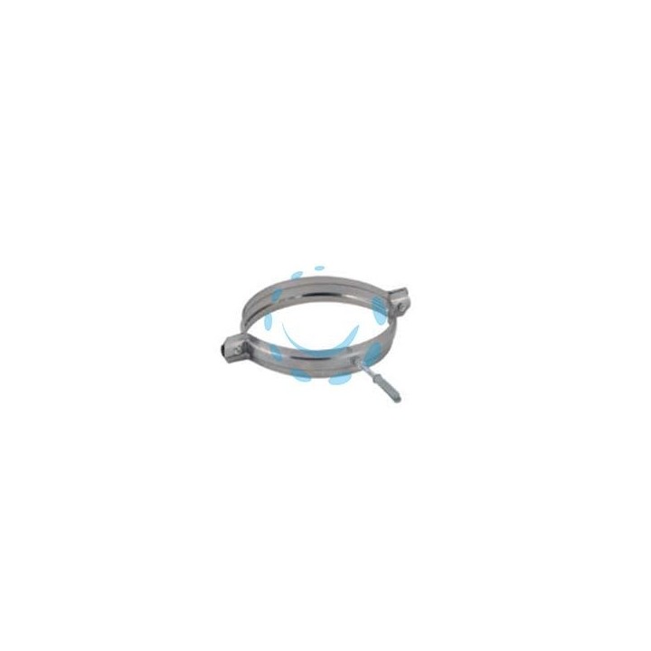 COLLARE PER TUBO IN ACCIAIO INOX AISI 304 MONOPARETE SPESSORE MM.0,5 - ø mm.180