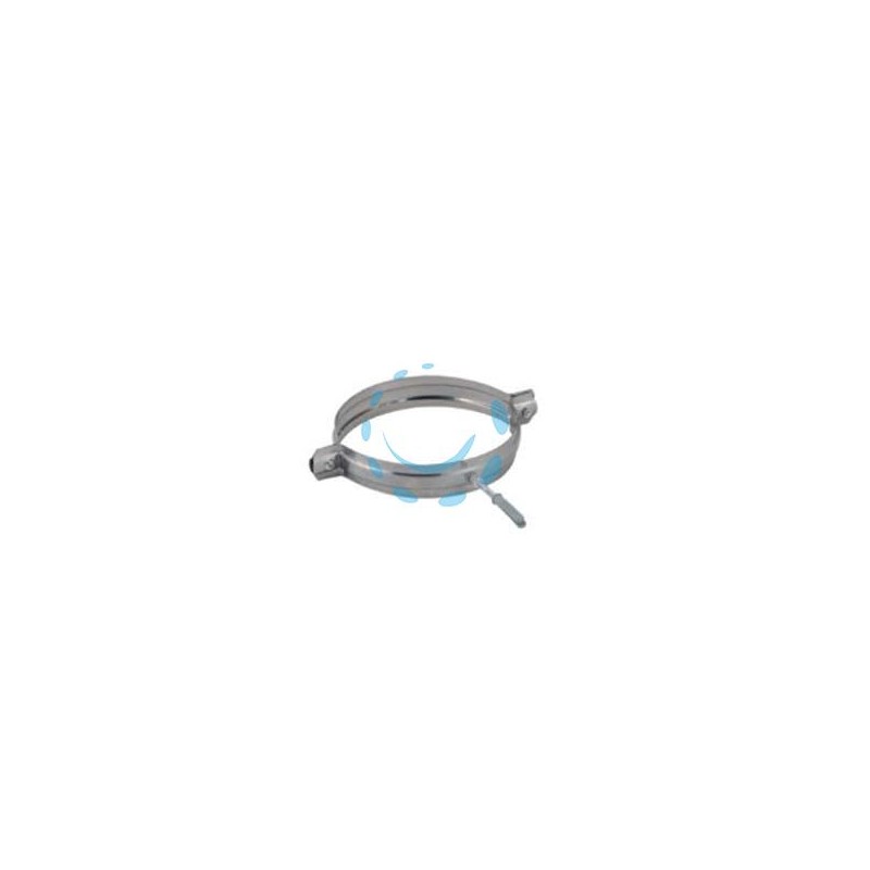 COLLARE PER TUBO IN ACCIAIO INOX AISI 304 MONOPARETE SPESSORE MM.0,5 - ø mm.200