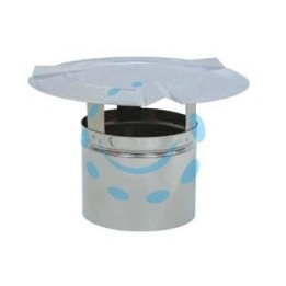 FUMAIOLI A CAPPELLO IN ACCIAIO ZINCATO - ø cm.12