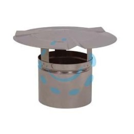 FUMAIOLI A CAPPELLO IN ACCIAIO INOX - ø cm.14
