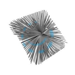 SCOVOLO QUADRO IN ACCIAIO PIATTO - cm.35x35