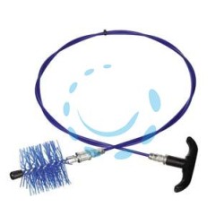 KIT SCOVOLO PULIZIA TUBI STUFE A PELLET - per tubi ø mm.80