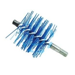 SCOVOLO A ELICA IN NYLON PER STUFE A PELLET - ø mm.80