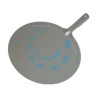 PALA DA FORNO PER PIZZA IN ACCIAIO INOX - ø cm.36