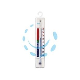 TERMOMETRO IN PLASTICA PER FRIGORIFERO E CONGELATORE - cm.15,5x2,6x0,9