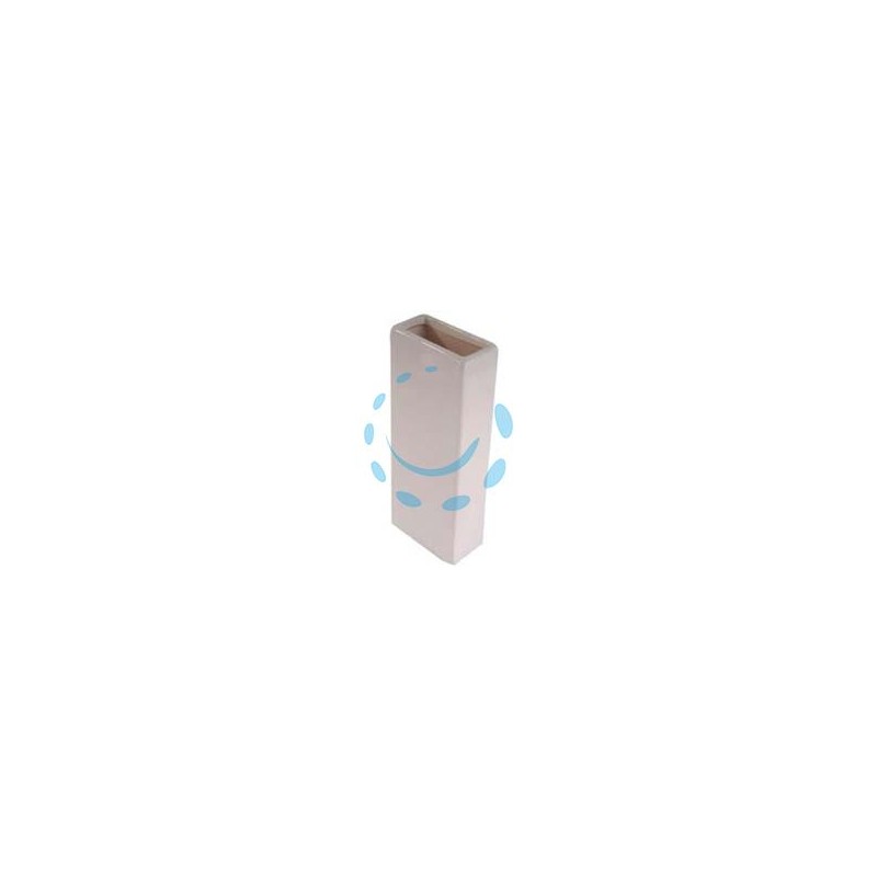 UMIDIFICATORE RETTANGOLARE IN CERAMICA - mm 75x38x190h.