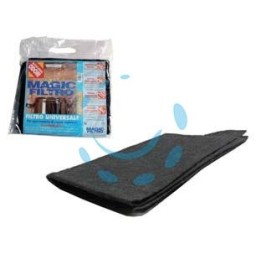 FILTRO PER CAPPE AI CARBONI ATTIVI "MAGIC" - cm.47x57 - nero
