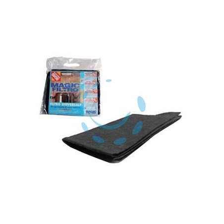 FILTRO PER CAPPE AI CARBONI ATTIVI "MAGIC" - cm.47x57 - nero