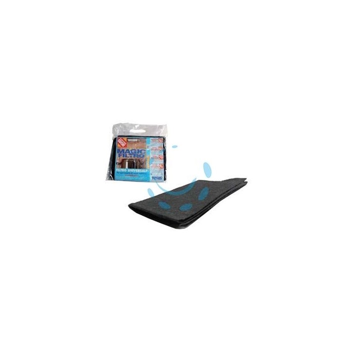 FILTRO PER CAPPE AI CARBONI ATTIVI "MAGIC" - cm.47x57 - nero